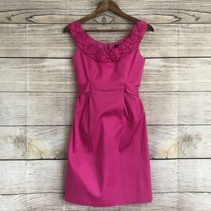 Max and Cleo pink A line sleeveless dress. Size 2